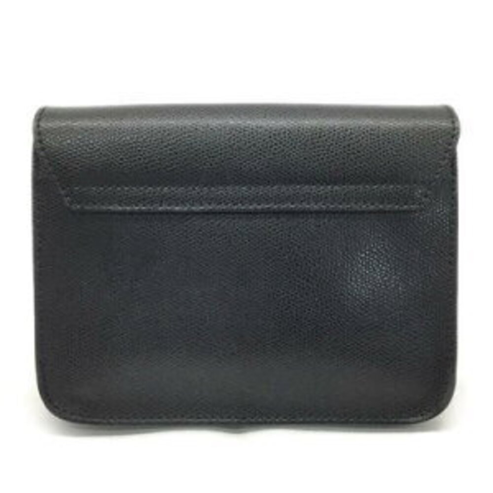 Furla Leather Shoulder Black Bag Metropolis Chain